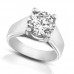1.50 ct Ladies Round Cut Diamond Engagement Ring 